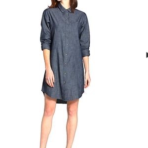 North Face Denim shirt dress